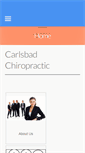 Mobile Screenshot of carlsbadchiropractic.com